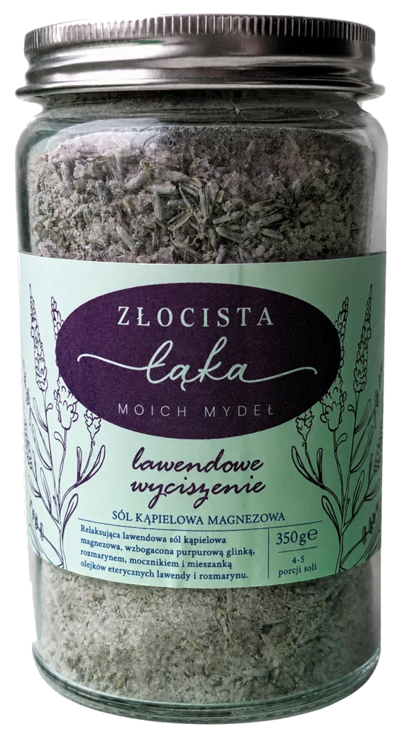 Sól lawendowe wyciszenie Złocista Łąka